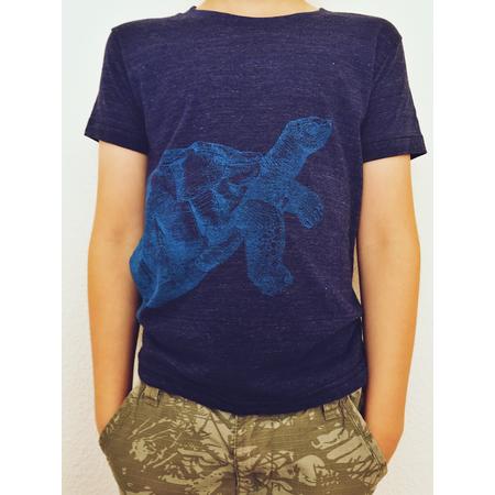 T-Shirt Lucky Fish Schildkrte blau
